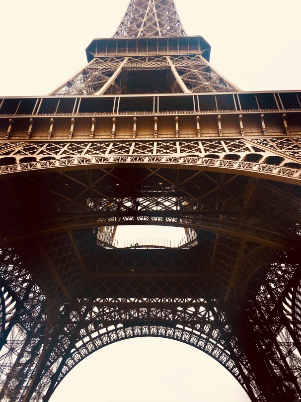 underneath the Eiffel